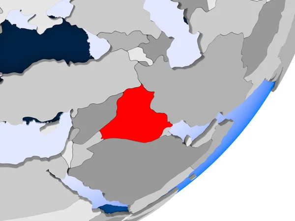 이라크의 지도 — 스톡 사진