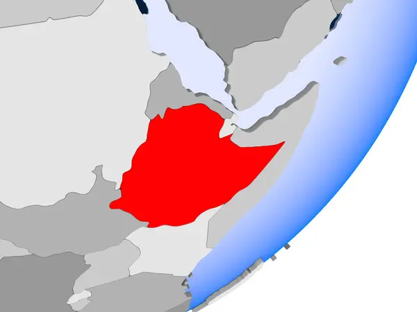 Mapa online de Etiopía —  Fotos de Stock