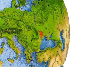 Moldova gerçekçi dünya üzerinde