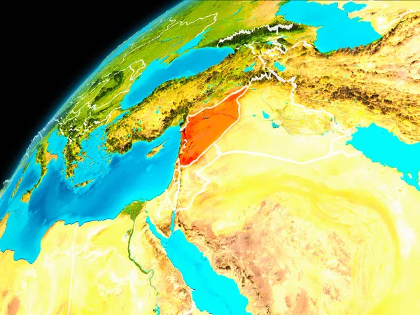 Syrie depuis l'espace — Photo