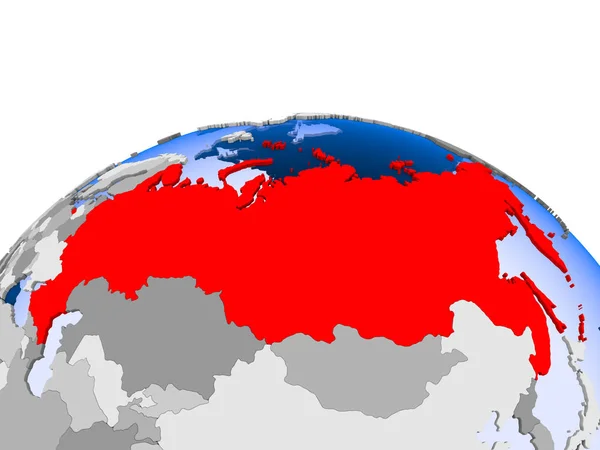 Канада на политическом шаре — стоковое фото