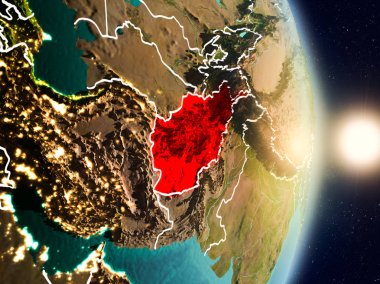 Afganistan gündoğumu sırasında