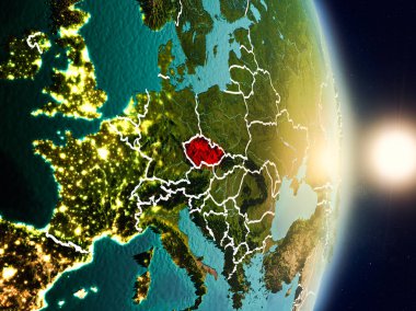 Çek Cumhuriyeti gündoğumu sırasında