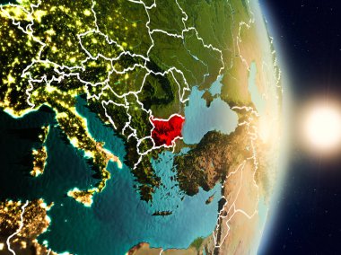 Bulgaristan gündoğumu sırasında