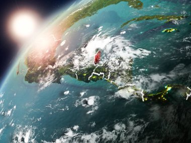 Belize Planet Earth günbatımı