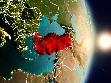 Türkiye gündoğumu sırasında