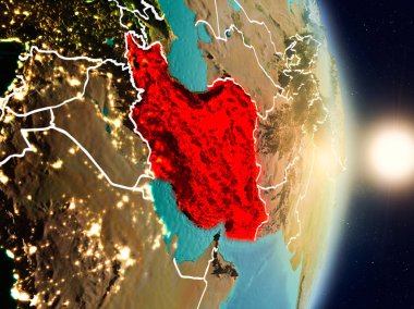 Iran gündoğumu sırasında