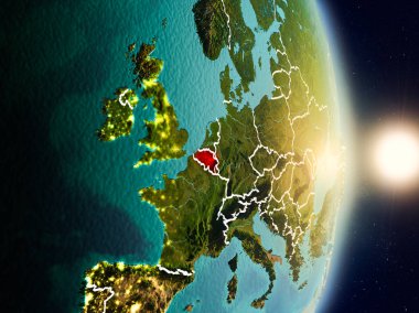 Belçika gündoğumu sırasında