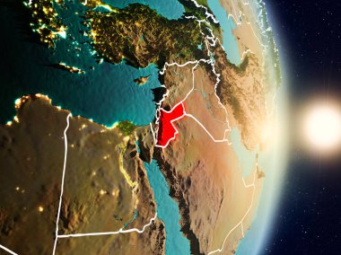 Jordan gündoğumu sırasında