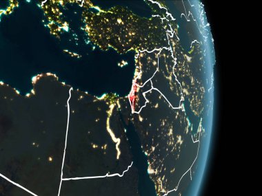 İsrail geceleri yörünge