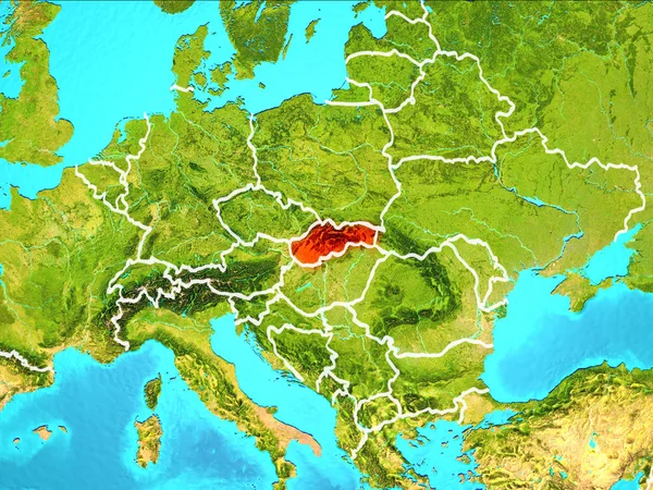 Map of Slovakia — Stock Photo, Image