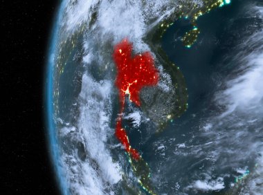 Tayland Kırmızı gece