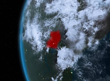 Uganda kırmızı gece