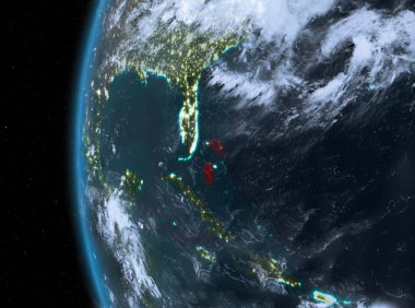 Bahamalar kırmızı gece