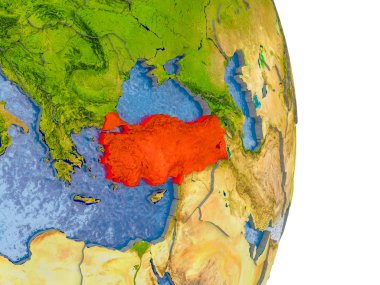 Türkiye'de gerçekçi dünya üzerinde