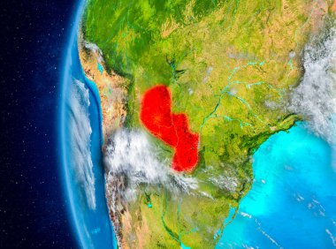 Uzaydan Dünya'Paraguay