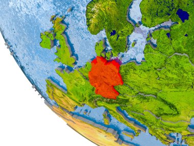 Almanya dünya üzerinde