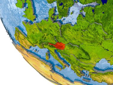 Dünya üzerinde Avusturya