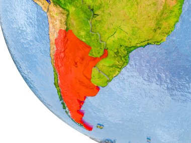 Arjantin dünya üzerinde