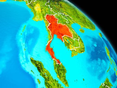 Tayland yeryüzünde