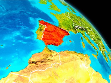 İspanya Dünya üzerindeki