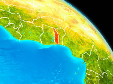 Togo dünya üzerindeki