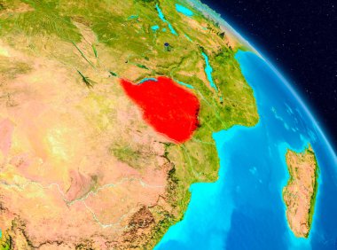 Zimbabve yeryüzünde