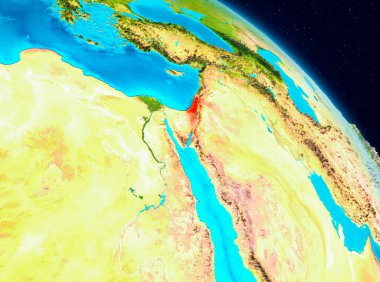 İsrail dünya üzerindeki