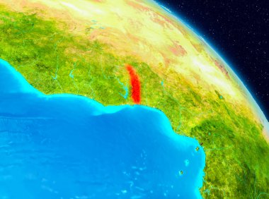 Togo dünya üzerindeki