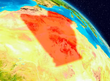 Cezayir dünya üzerindeki