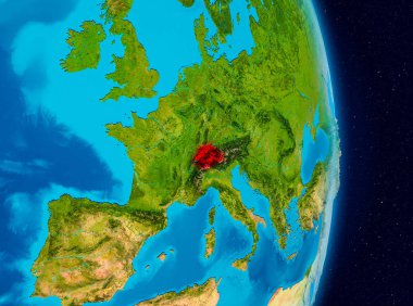 Uzaydan gelen İsviçre