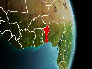 Benin dünya üzerindeki sabah