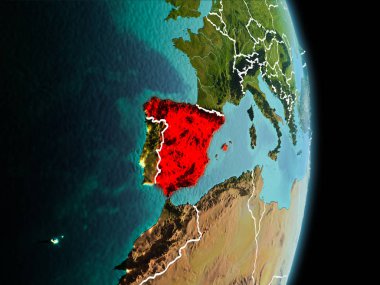 İspanya Dünya üzerindeki sabah