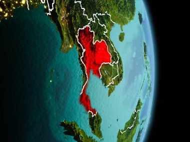 Tayland dünya üzerindeki sabah