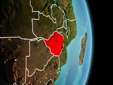 Zimbabve dünya üzerindeki sabah