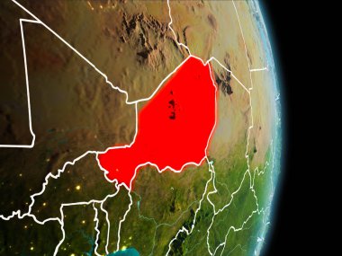 Nijer dünya üzerindeki sabah