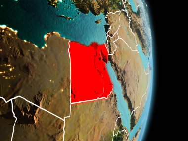 Mısır dünya üzerindeki sabah