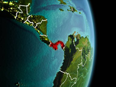 Panama dünya üzerindeki sabah