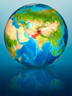 Pakistan Earth yansıtıcı yüzeyi Tarih