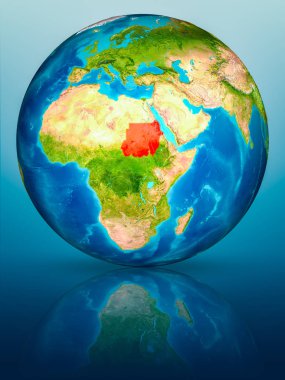 Yansıtıcı yüzeyi yeryüzünde sudan