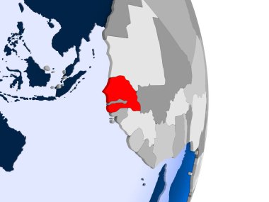 Cezayir dünya üzerinde