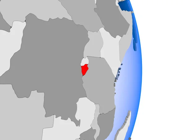 Madagaskar na świecie — Zdjęcie stockowe