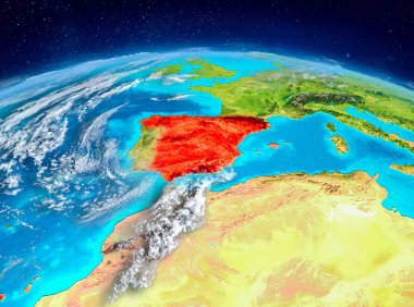 İspanya Dünya üzerindeki