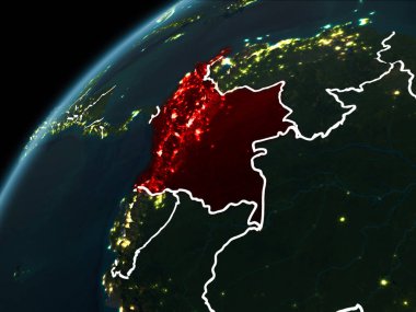 Gece boyunca Kolombiya