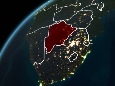 Gece boyunca Botsvana