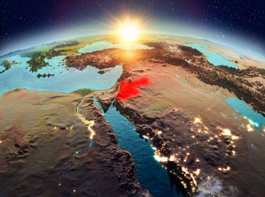 Jordan Sunrise uzaydan