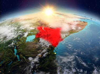 Kenya Sunrise uzaydan