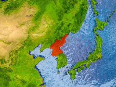 Kuzey Kore Haritası