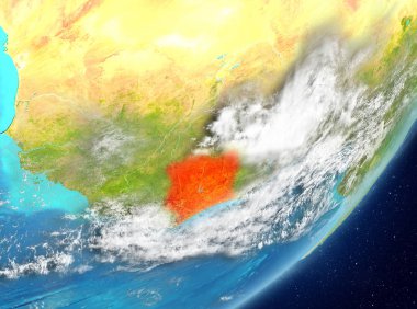 Fildişi Sahili uzaydan