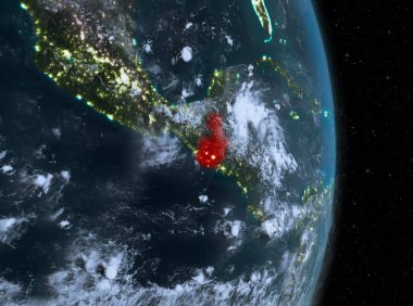 Guatemala 'da Dünya' da Gece